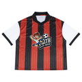 Striped Collared Soccer Jersey Unisex