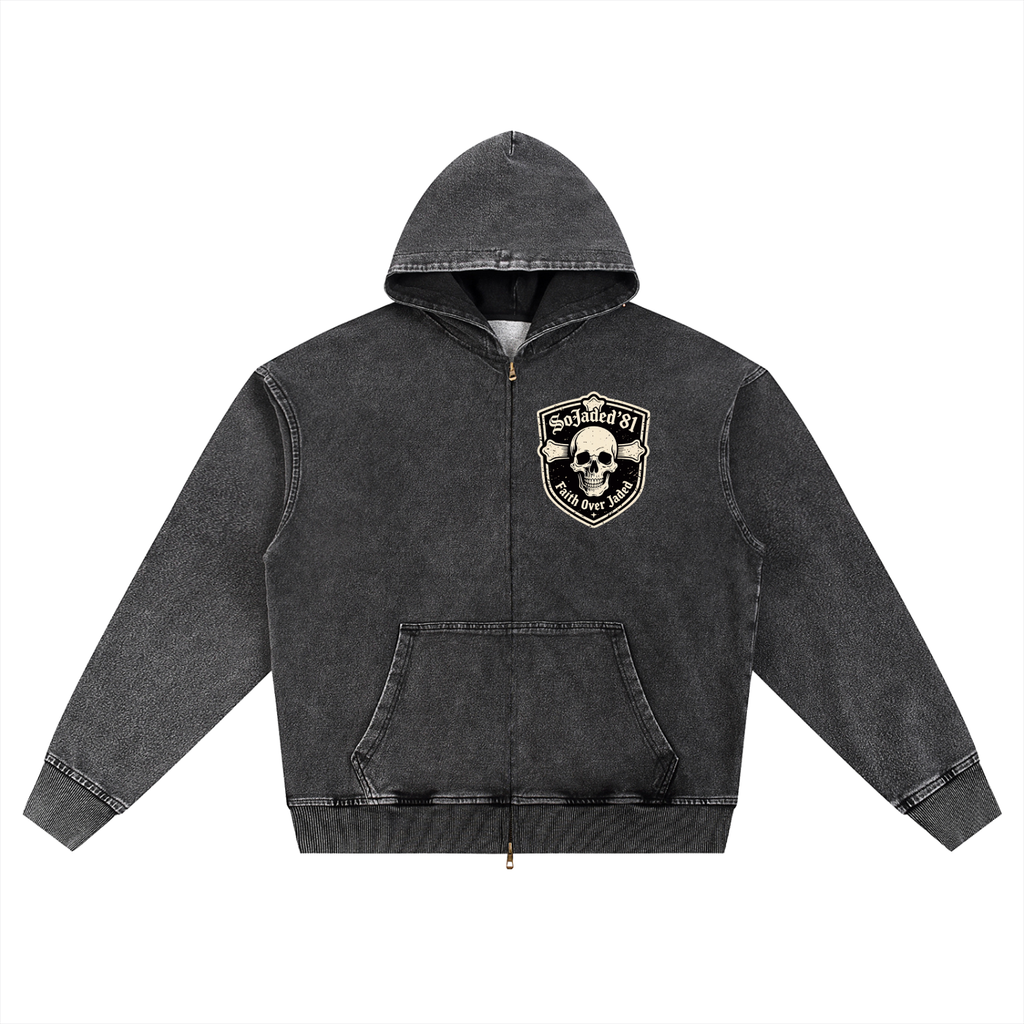 Oversized Zip-Up Hoodie Unisex