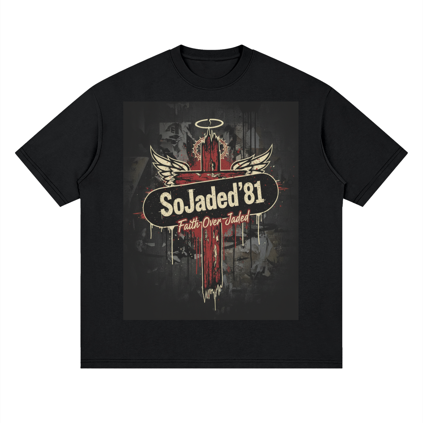 Streetwear Loose Drop Shoulder T-Shirt